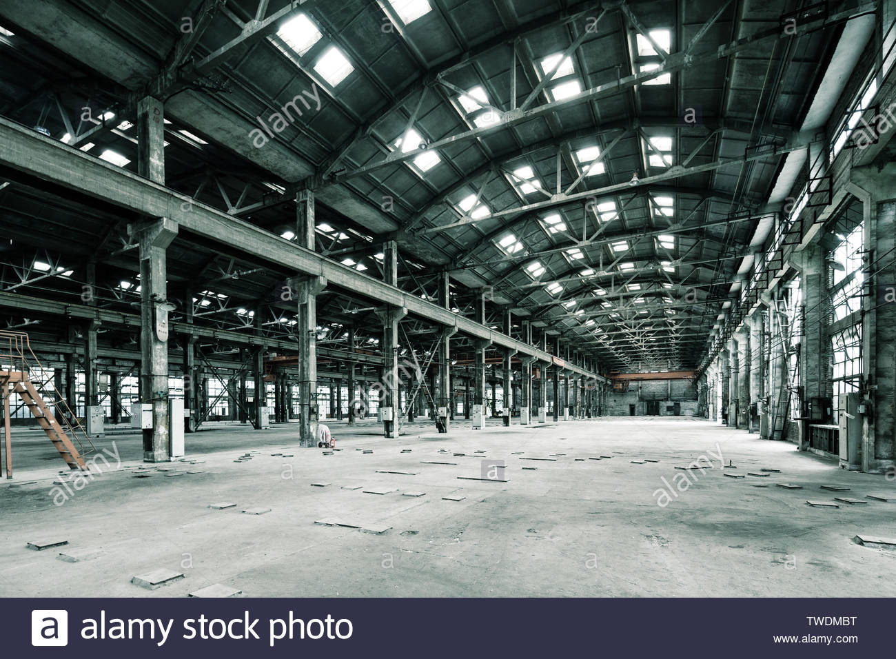 Usine en ruine